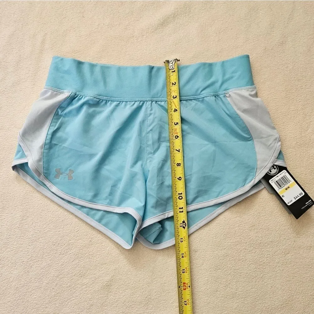 Under Armour Blue Fitted Speedpocket Running Shorts
